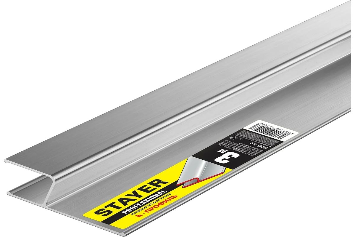 Правило STAYER FINISH h-образное 3м