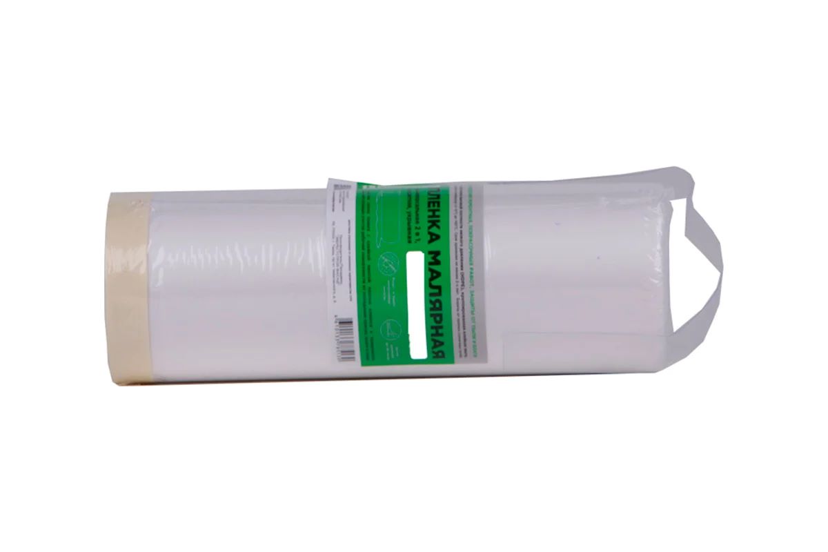 Пленка защитная с лентой 3500мм х 20м HOWARD (25)