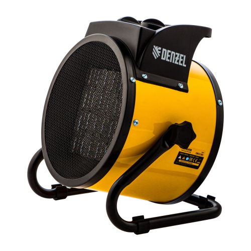 Пушка тепловая DENZEL 3квт (0.025/1.5/3)керамический нагреватель DHC 3-150 230В