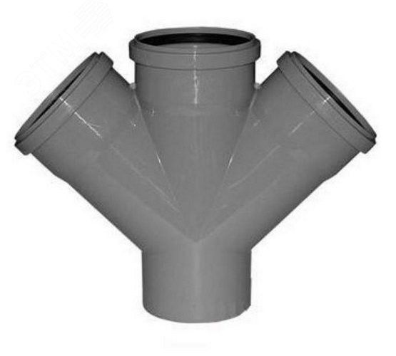 Крестовина однопл 50х50х50/45гр ПОЛИТЕК (40)