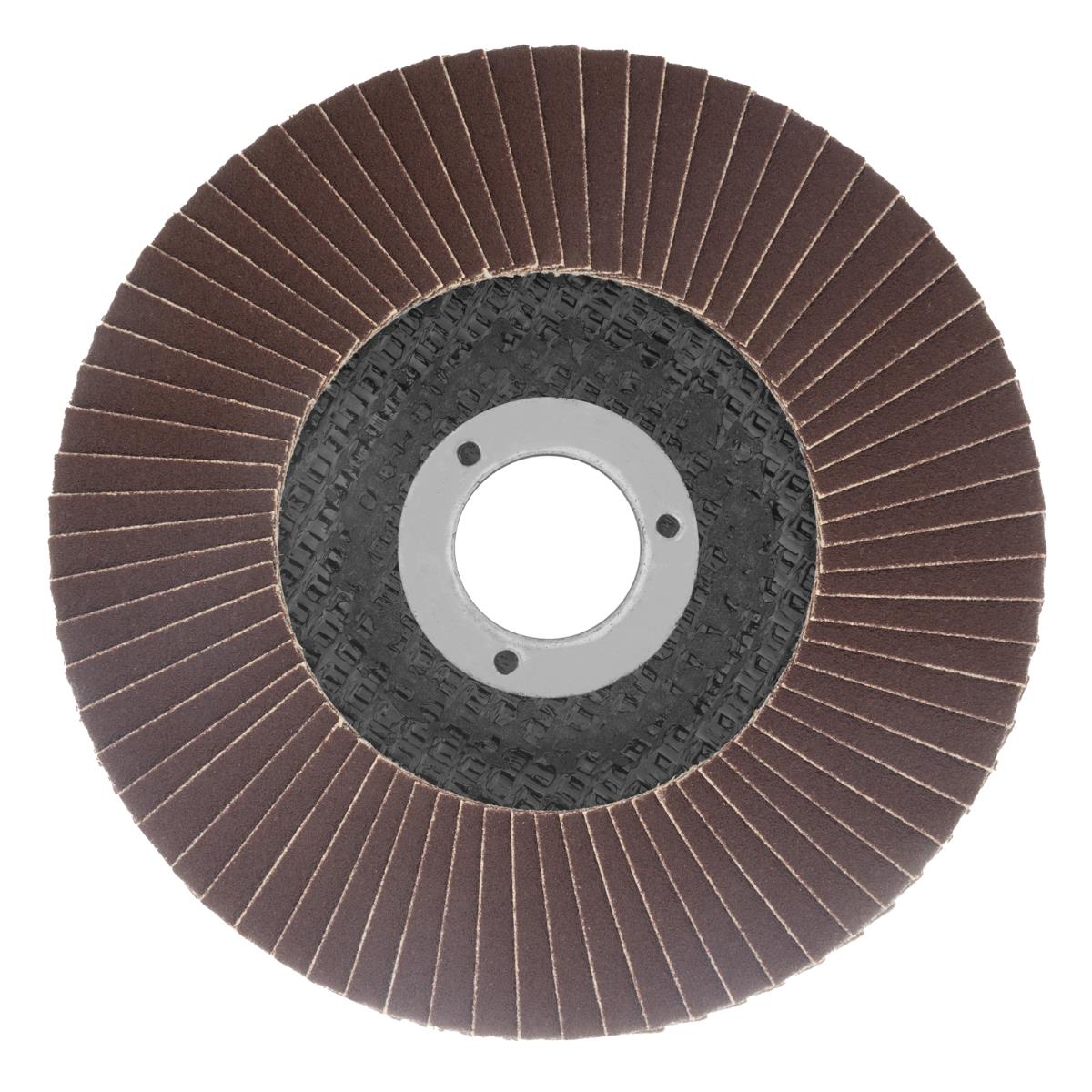 Диск лепестковый 125х22,2мм, зерно 80