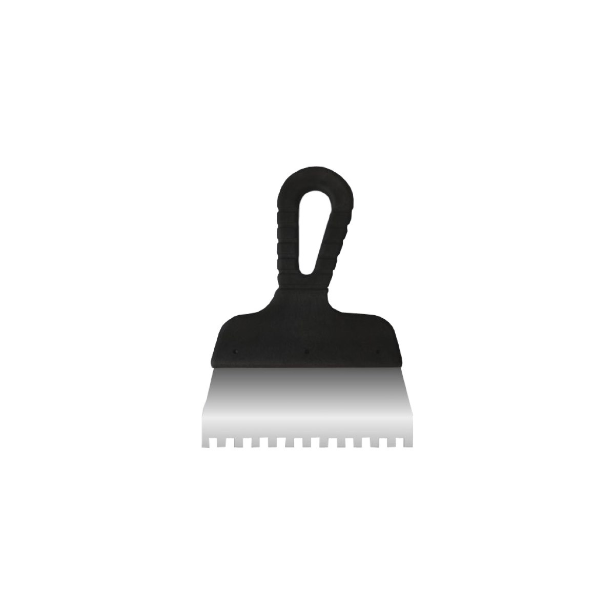 Шпатель 250мм 10х10мм пластиковая ручка DECOR(26)