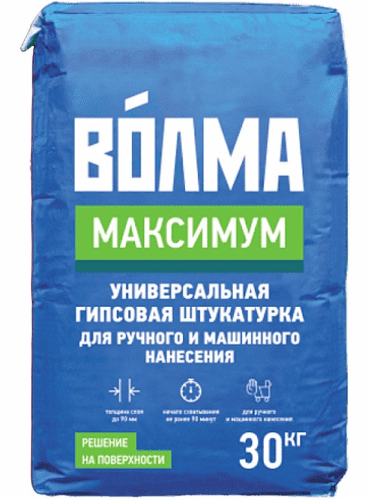 Штукатурка гипсовая Волма Максимум 30 кг (45)
