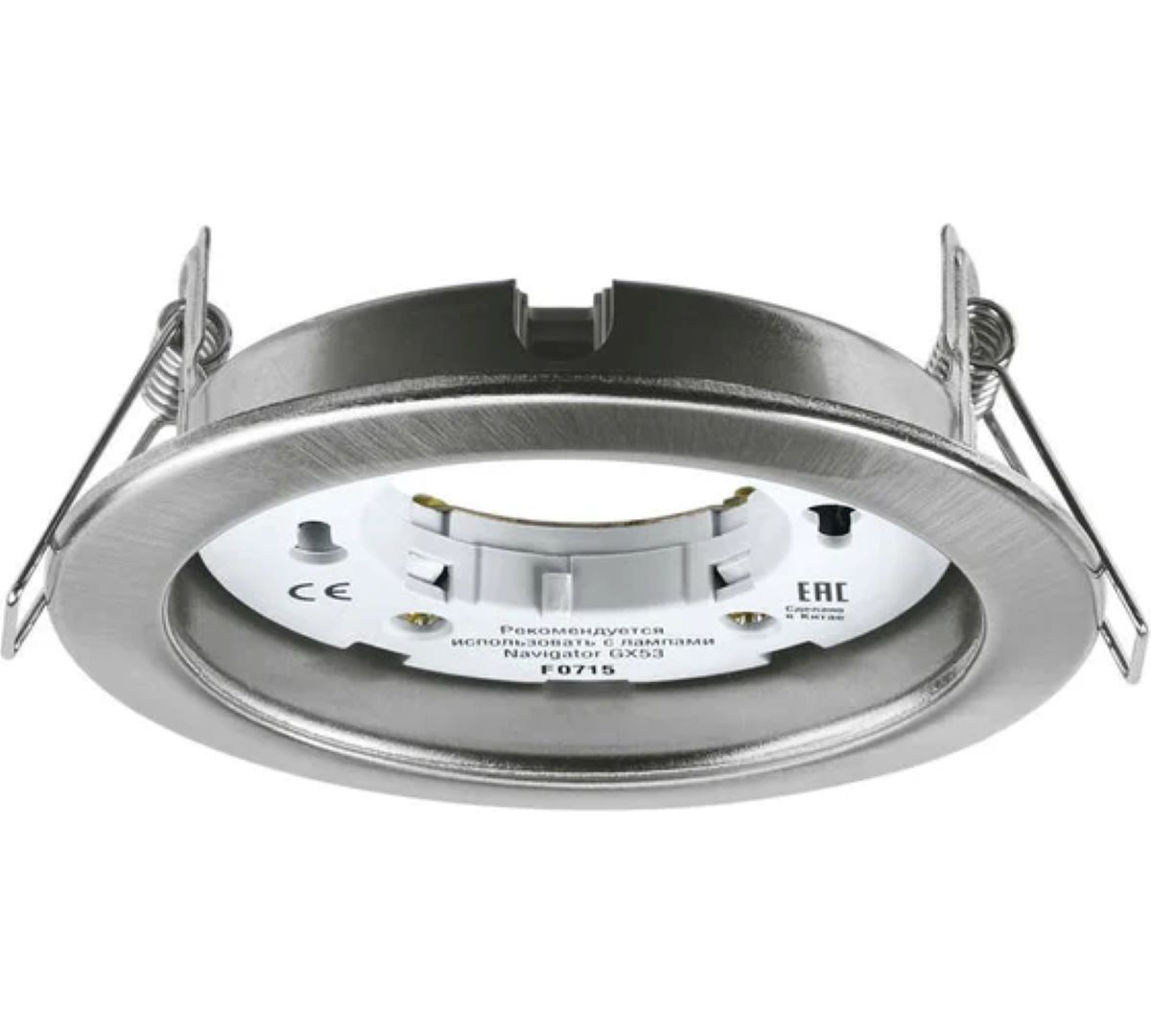 Точечный светильник GX53 IP20 хром Navigator