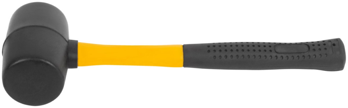 Киянка резиновая 340гр черная FIT