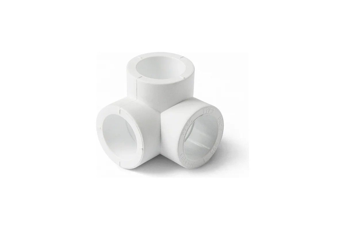 Тройник двухплоскостной 20мм ProAqua Б (25)