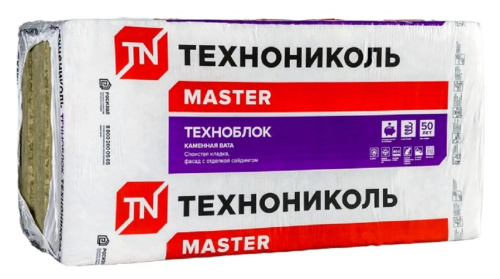 ТехноБлок 1200х600х50 мм 5,76 м2/0,288 м3/45 кг/м3 ТЕСТ ДЛЯ САЙТА