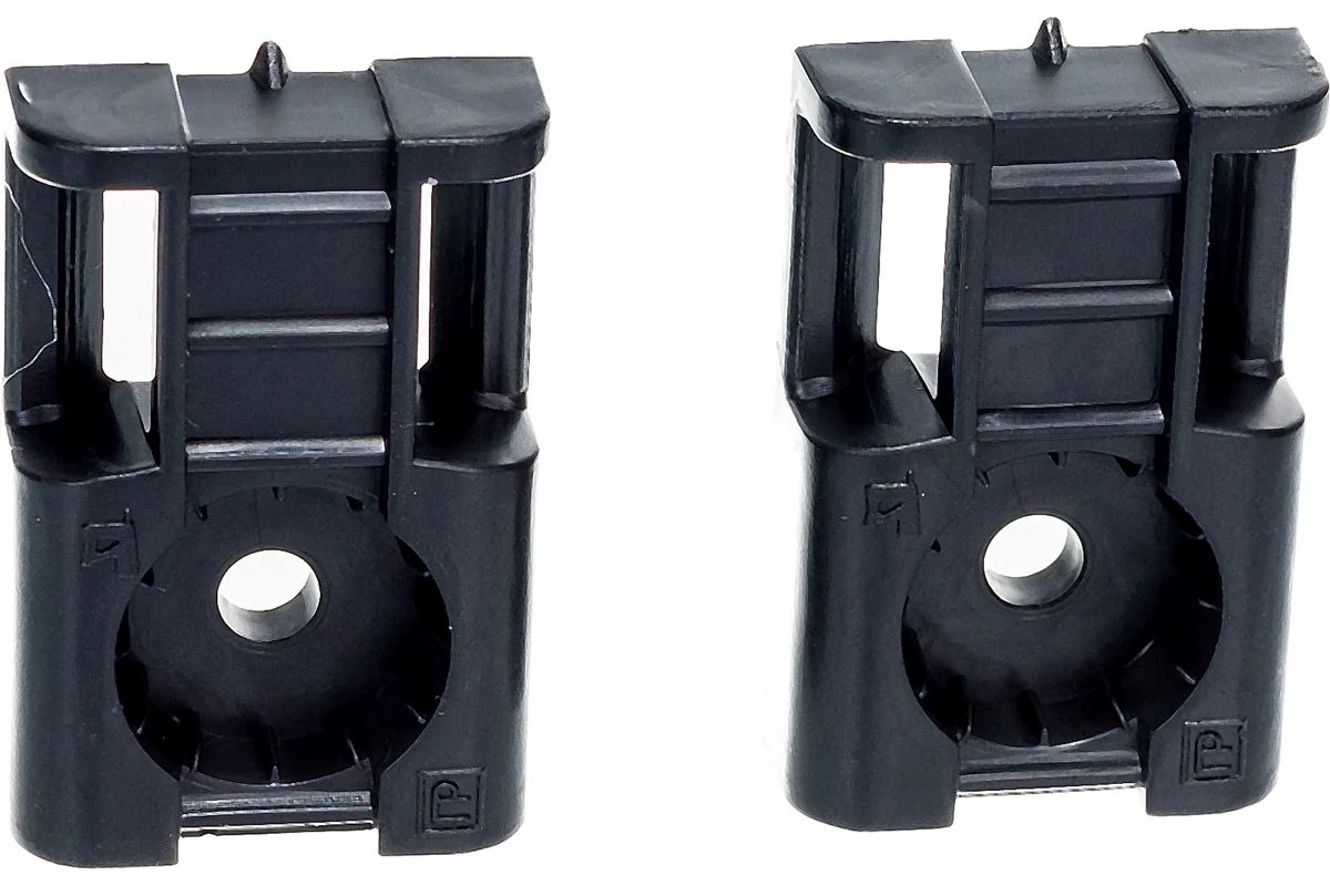 Площадка под стяжку, для прямого монтажа черная (уп/100шт)