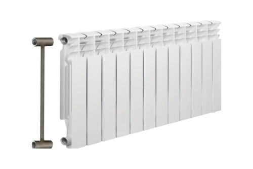 Радиатор биметаллический Solur 500/80 12 секций 2280Вт Россия