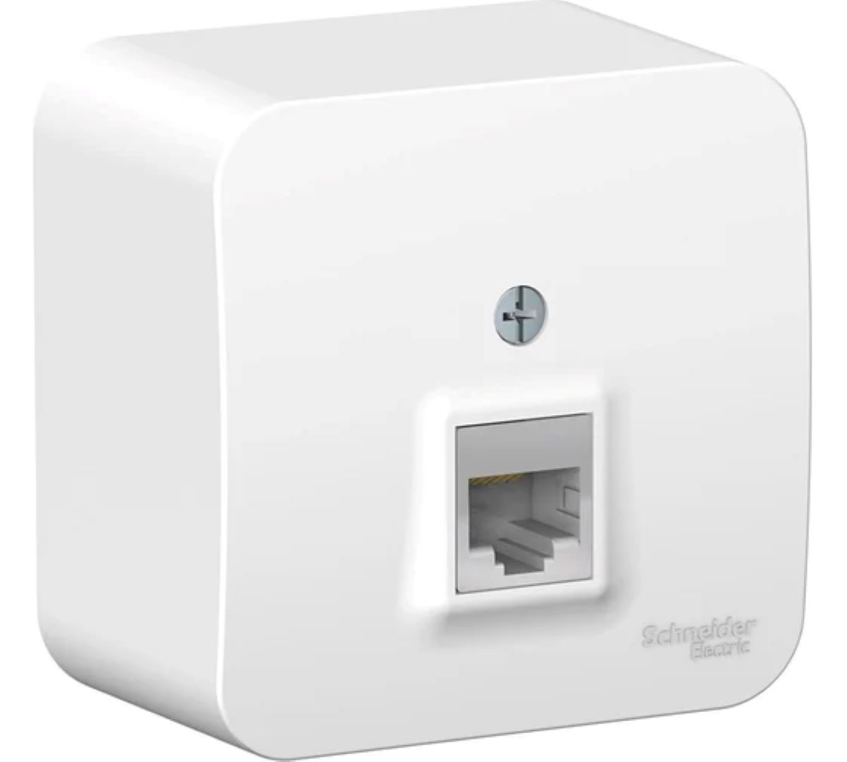 Розетка RJ45 белая BLANCA Systeme Electric