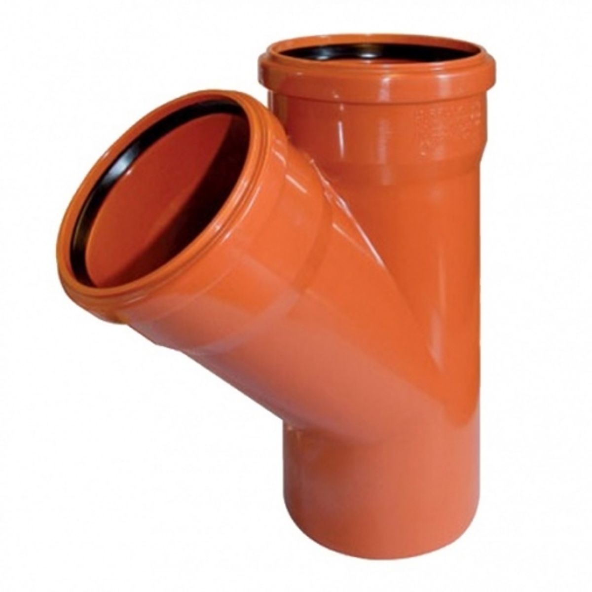 Тройник ПВХ 160х160/45гр РОССИЯ НК