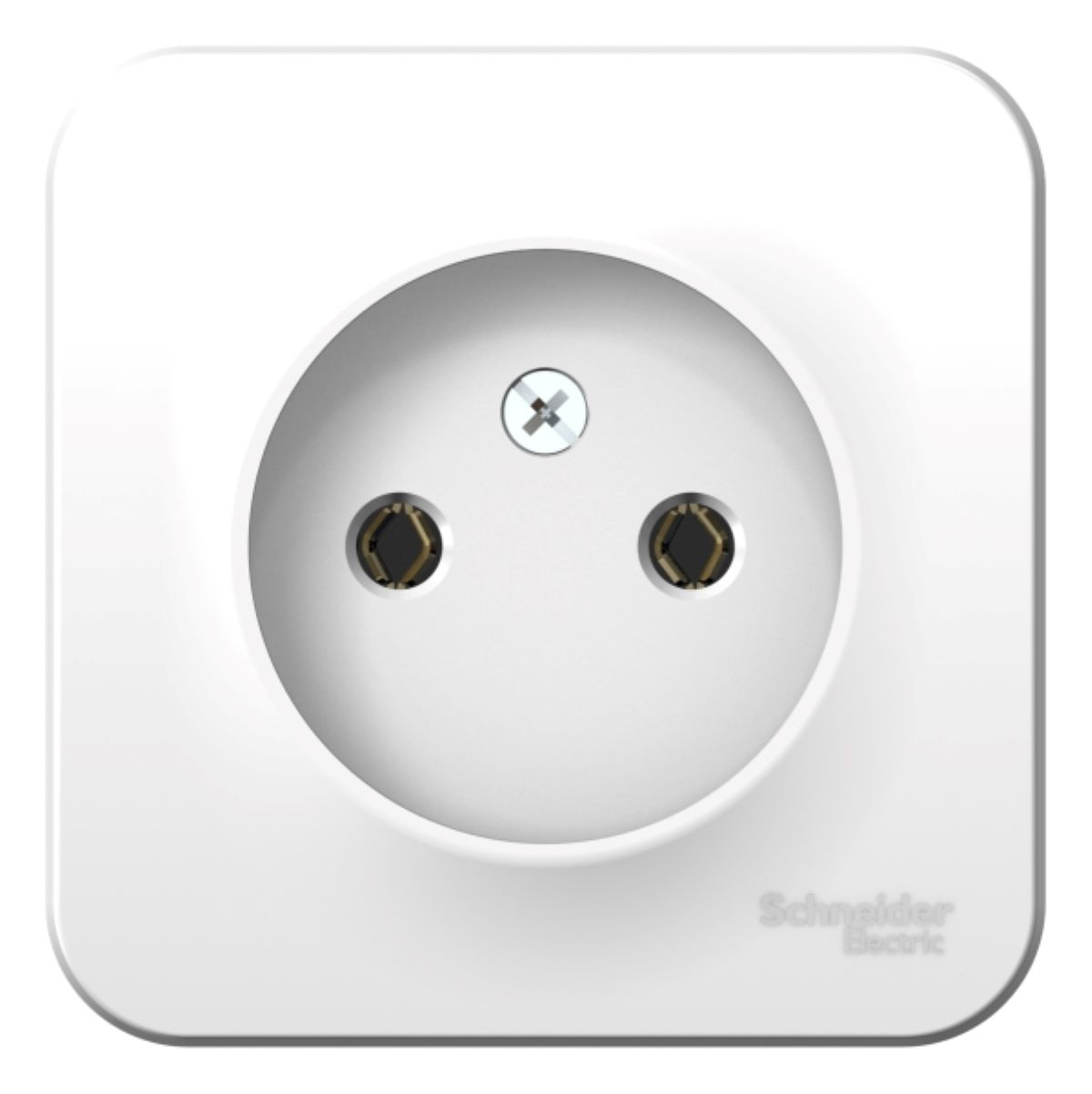 Розетка 1-я б/з белая BLANCA Systeme Electric