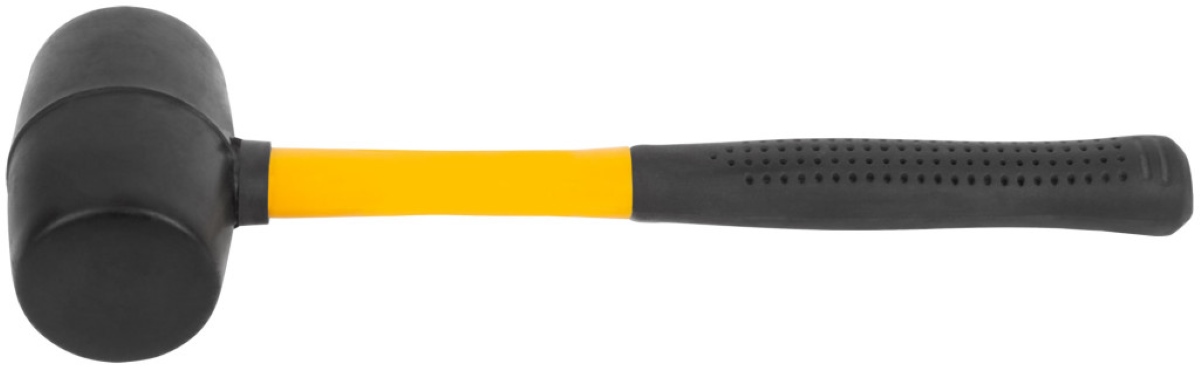 Киянка резиновая 450гр черная FIT