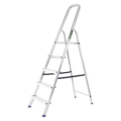 Стремянка 5 ступеней алюминиевая Сибртех