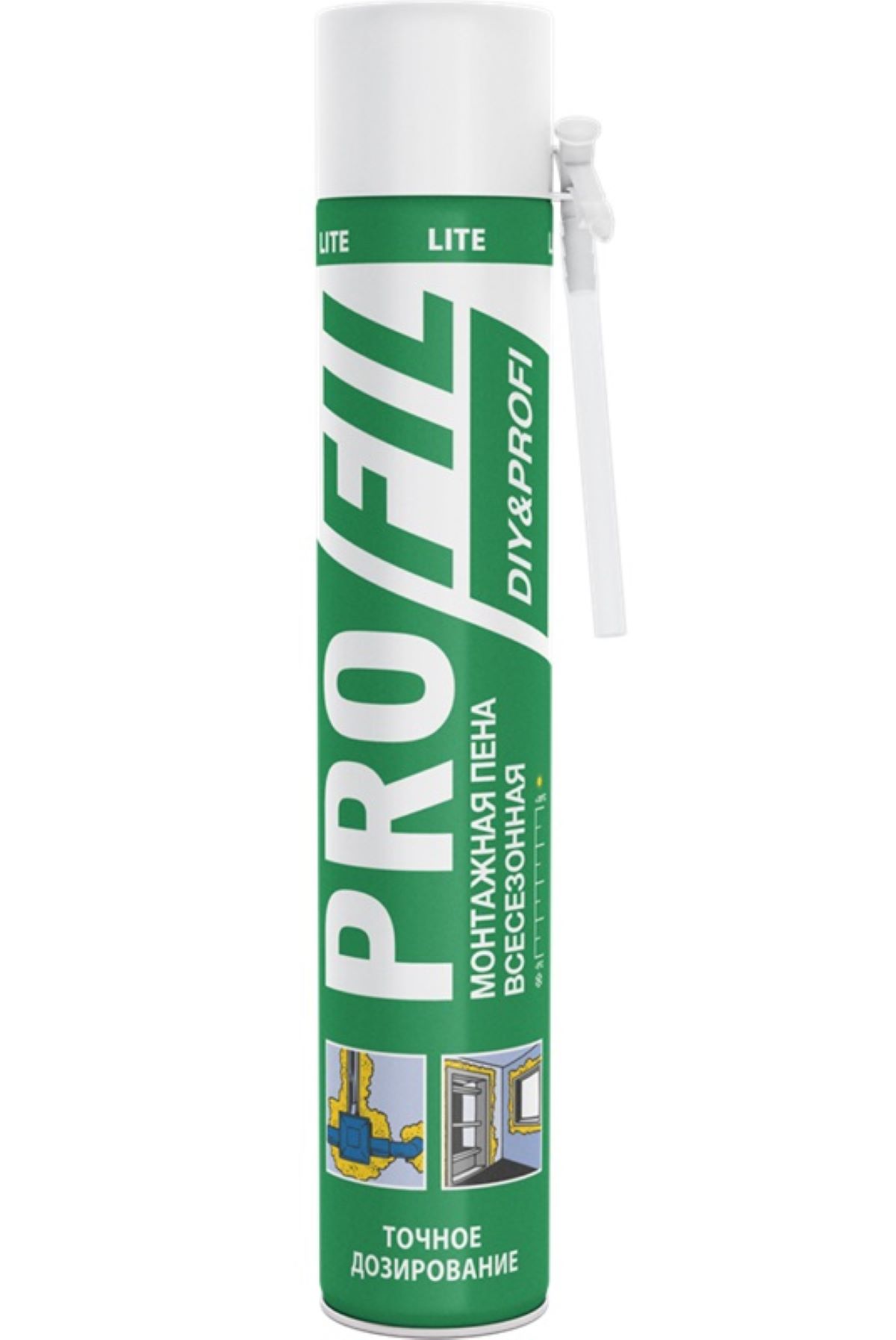 Пена ручная Lite 625 мл всесезонная