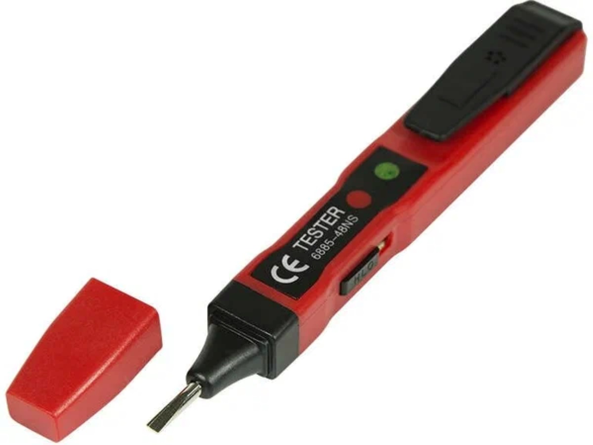 Отвертка пробник R-48 световая и звуковая индикация REXANT