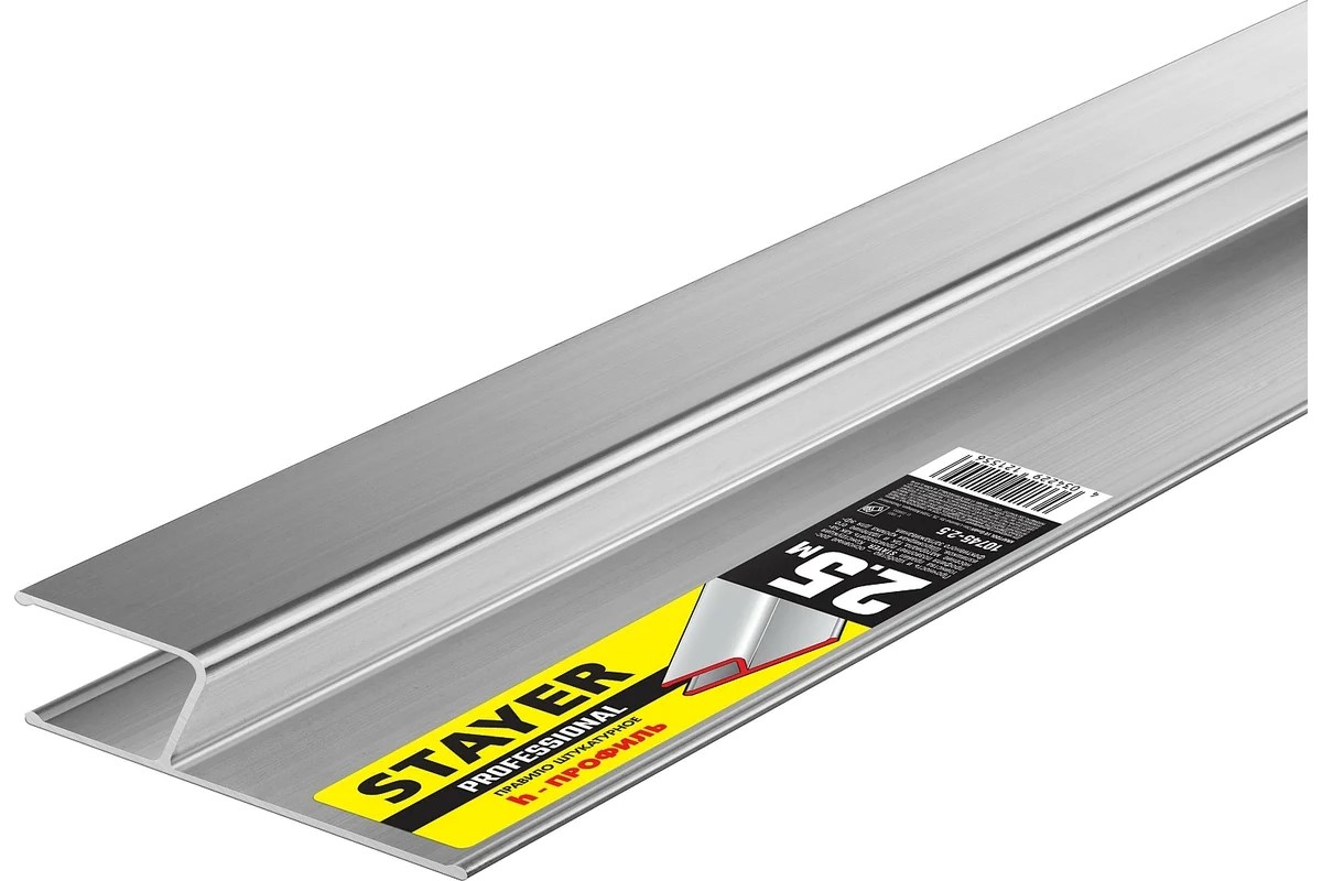 Правило STAYER FINISH h-образное 2,5м