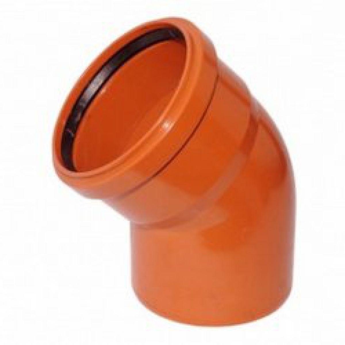 Отвод ПВХ 110х45гр РОССИЯ НК