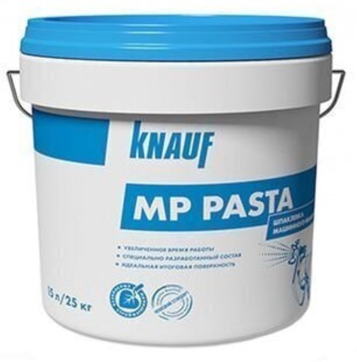 Шпаклевка полимерная маш нанесен Кнауф МП Паста 25 кг (33)