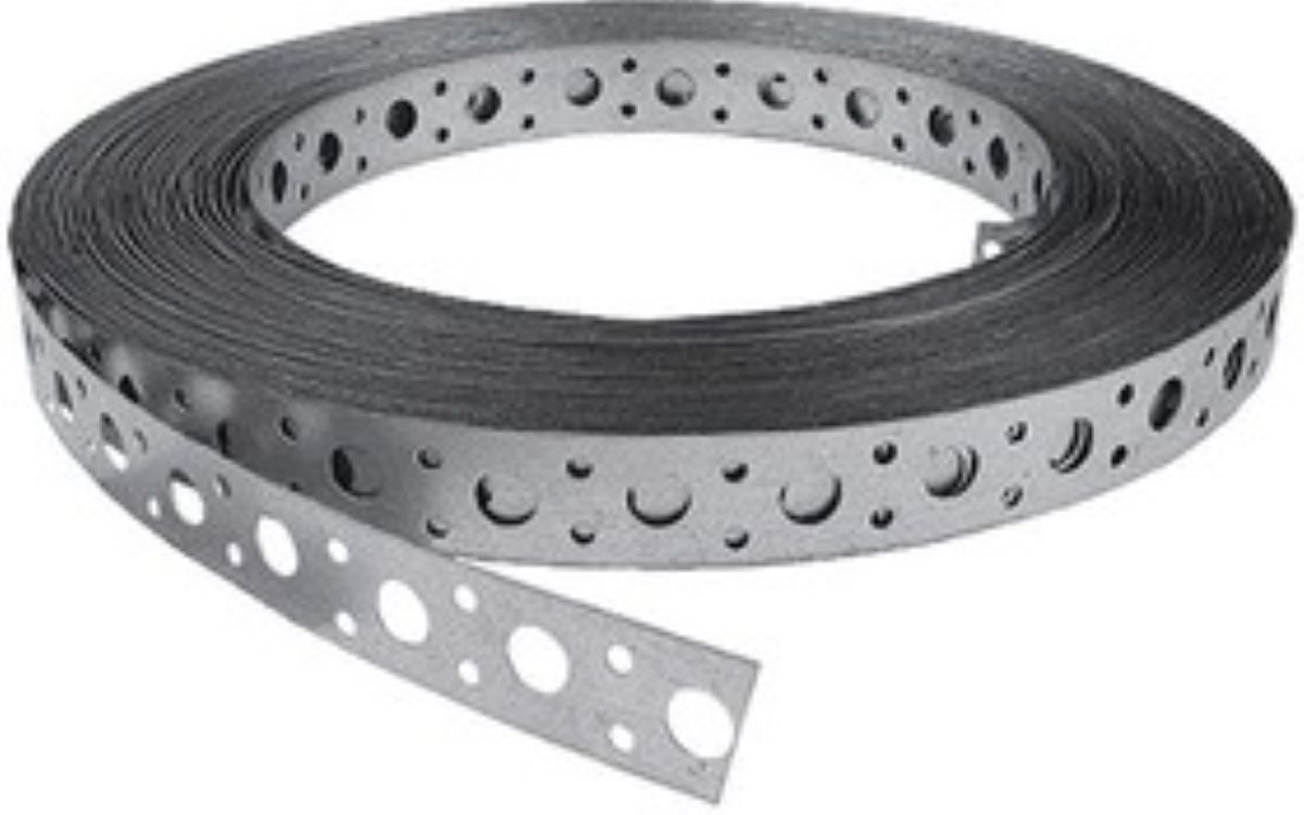 Перфорированная лента оцинк 12х0,55мм (25м)