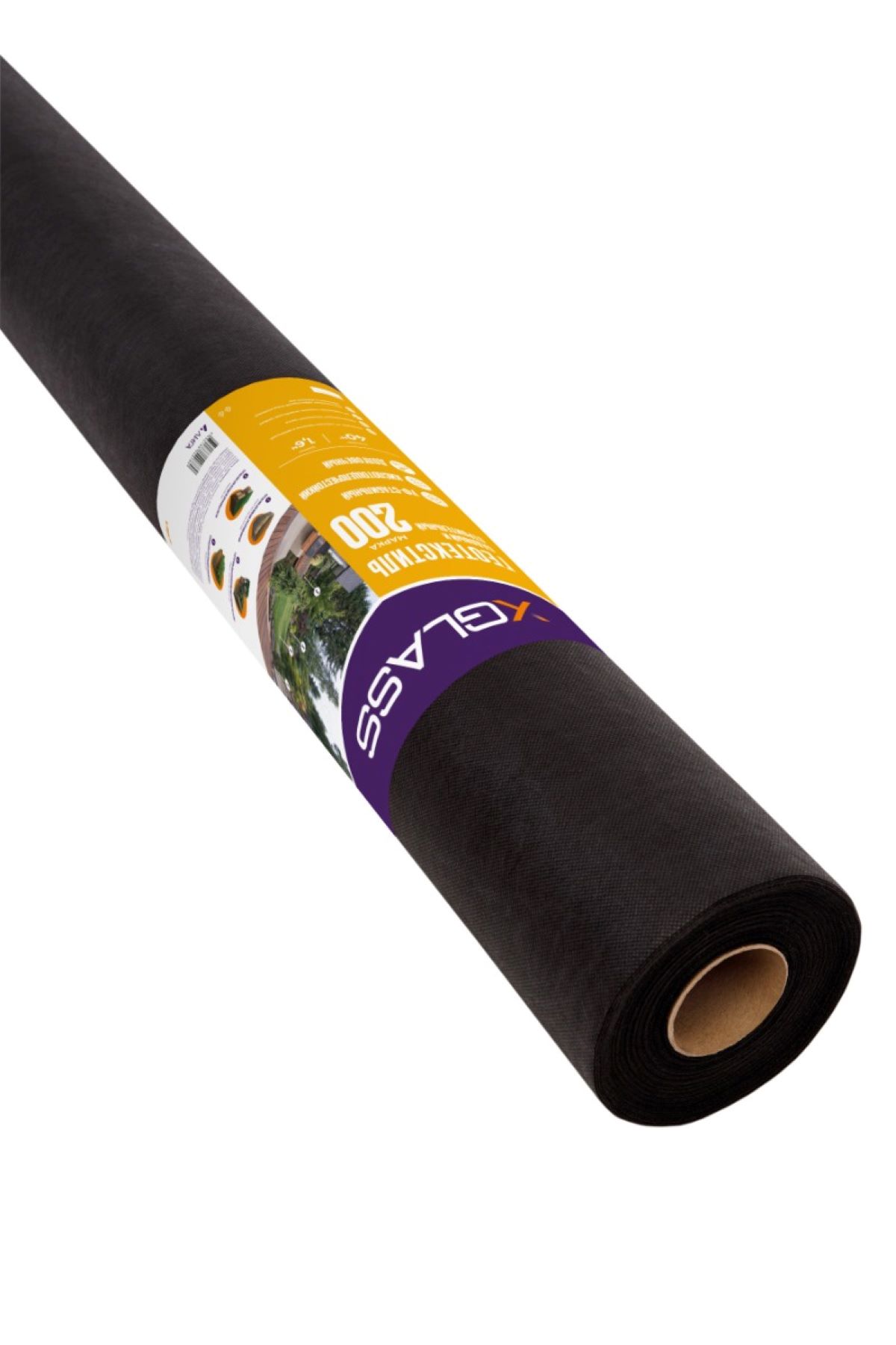 Геотекстиль садовый и строительный 200 XGLASS 1,6х25м (40м2)