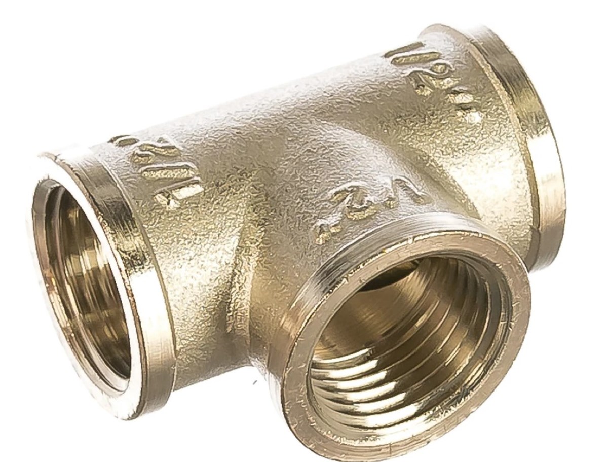 Тройник 1/2" резьба вн VALTEC