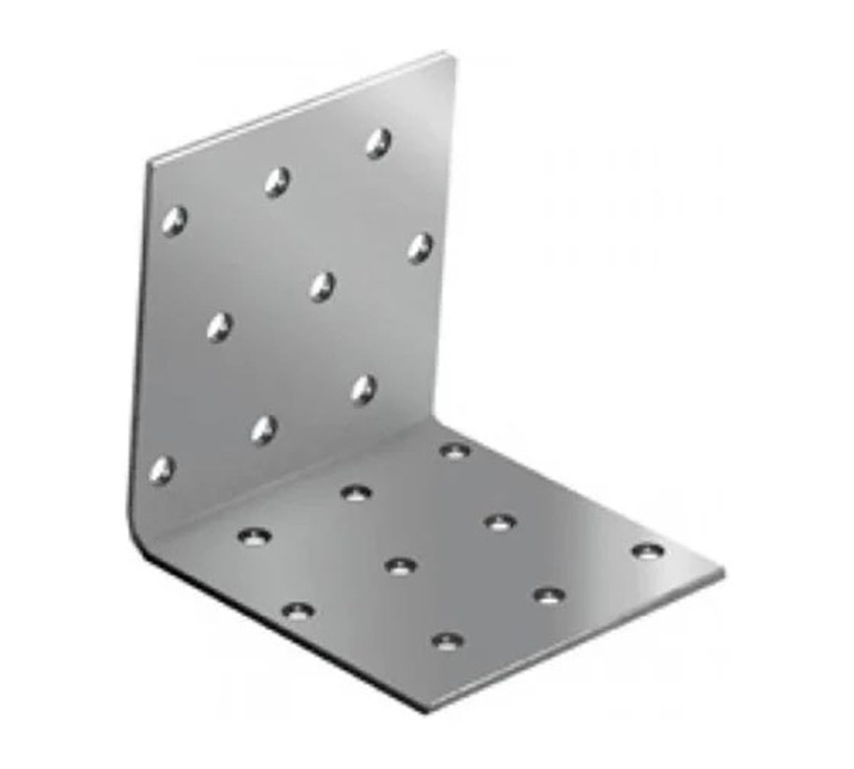 Уголок крепежный оцинкованный 50х50х50х2 мм