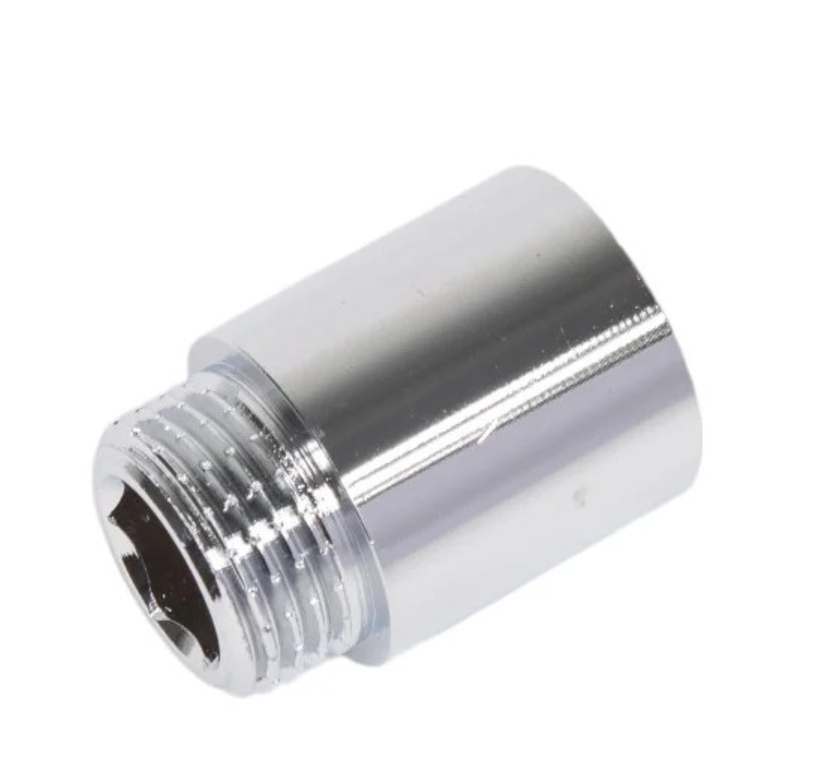 Удлинитель 1/2"- 25мм хром резьба в-н VALTEC