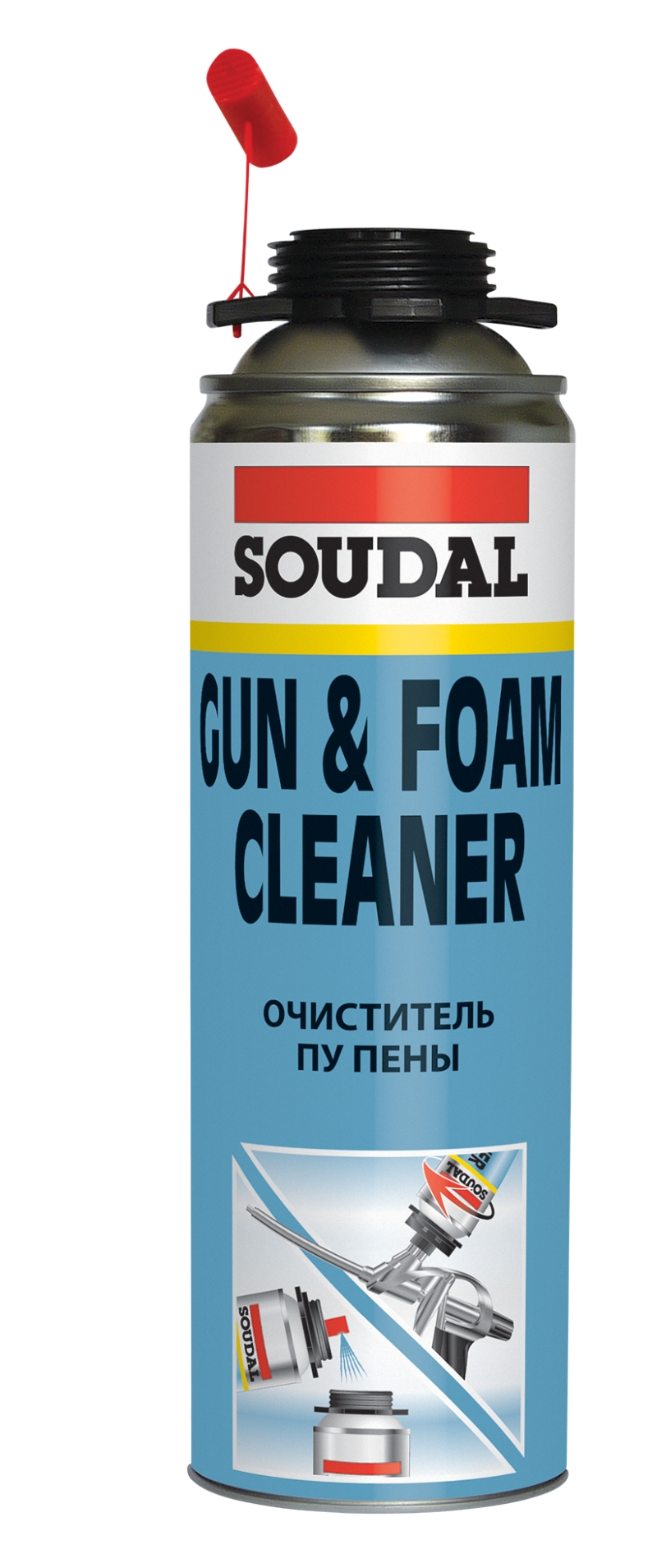 Очиститель монтажной пены SOUDAL