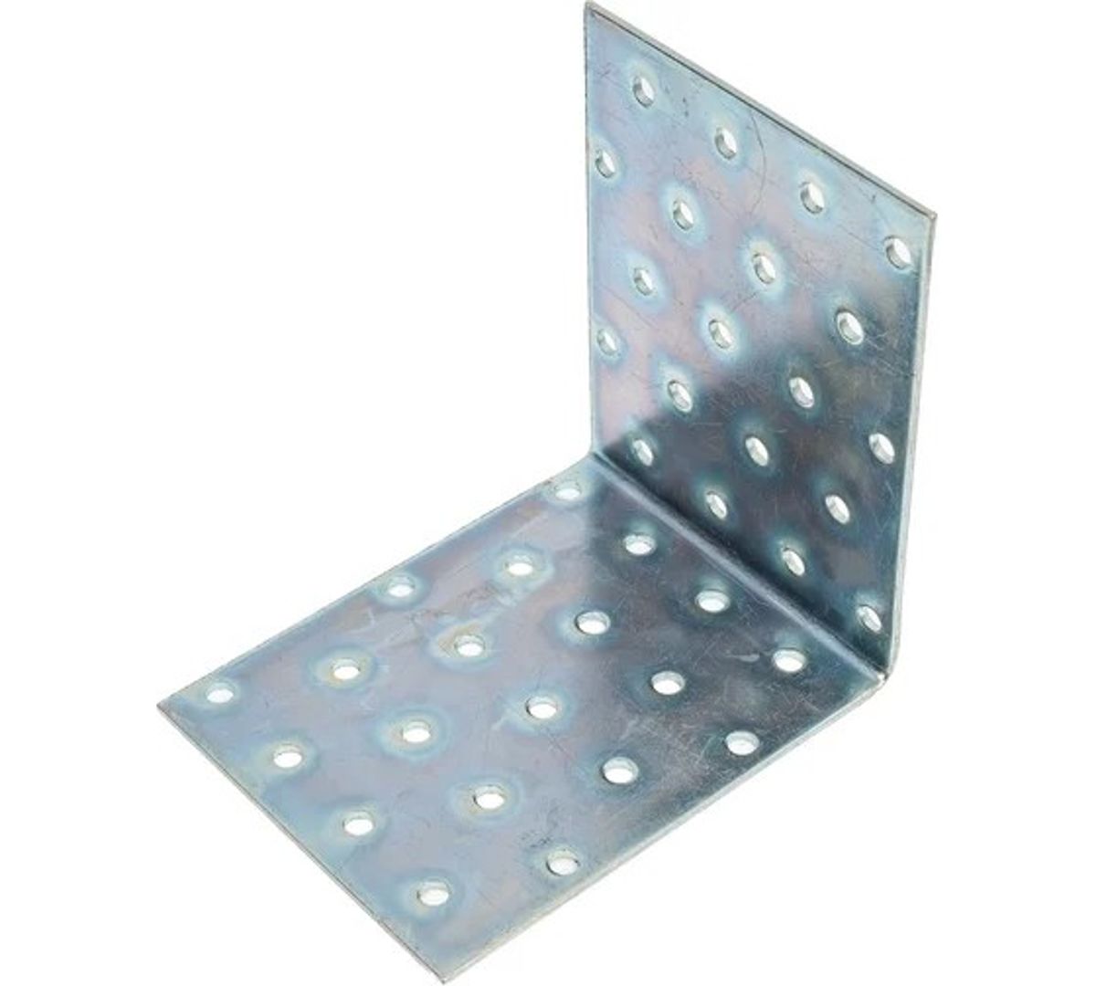 Уголок крепежный оцинкованный 100х100х80х2 мм