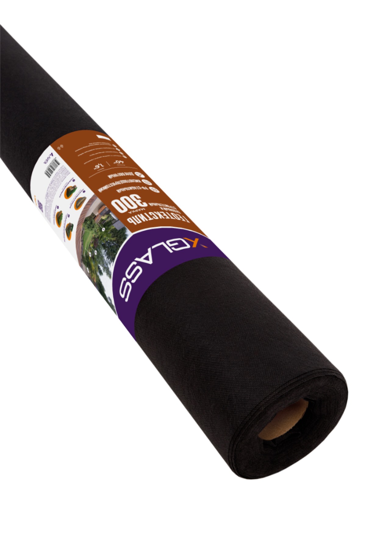 Геотекстиль садовый и строительный 300 XGLASS 1,6х25м (40м2)