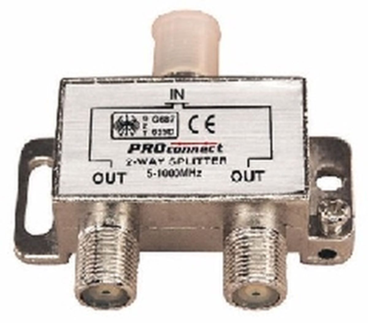 Разветвитель телевиз.всеволновой на 2TV Fстандарт