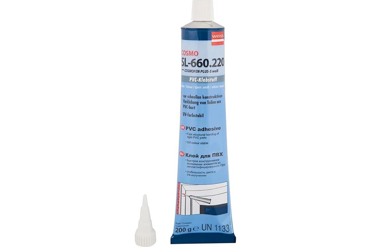 Жидкий пластик-клей Космофен+ HV Белый 200гр (30)