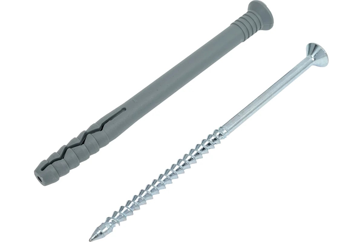 Дюбель-гвоздь потайной бортик 8х160 мм