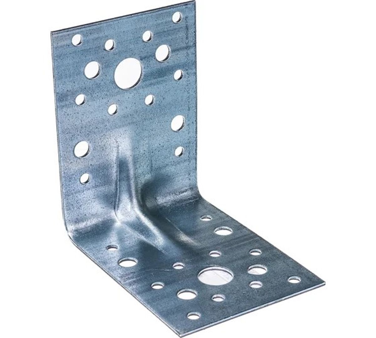 Уголок крепежный усиленный 90х90х65х2 мм