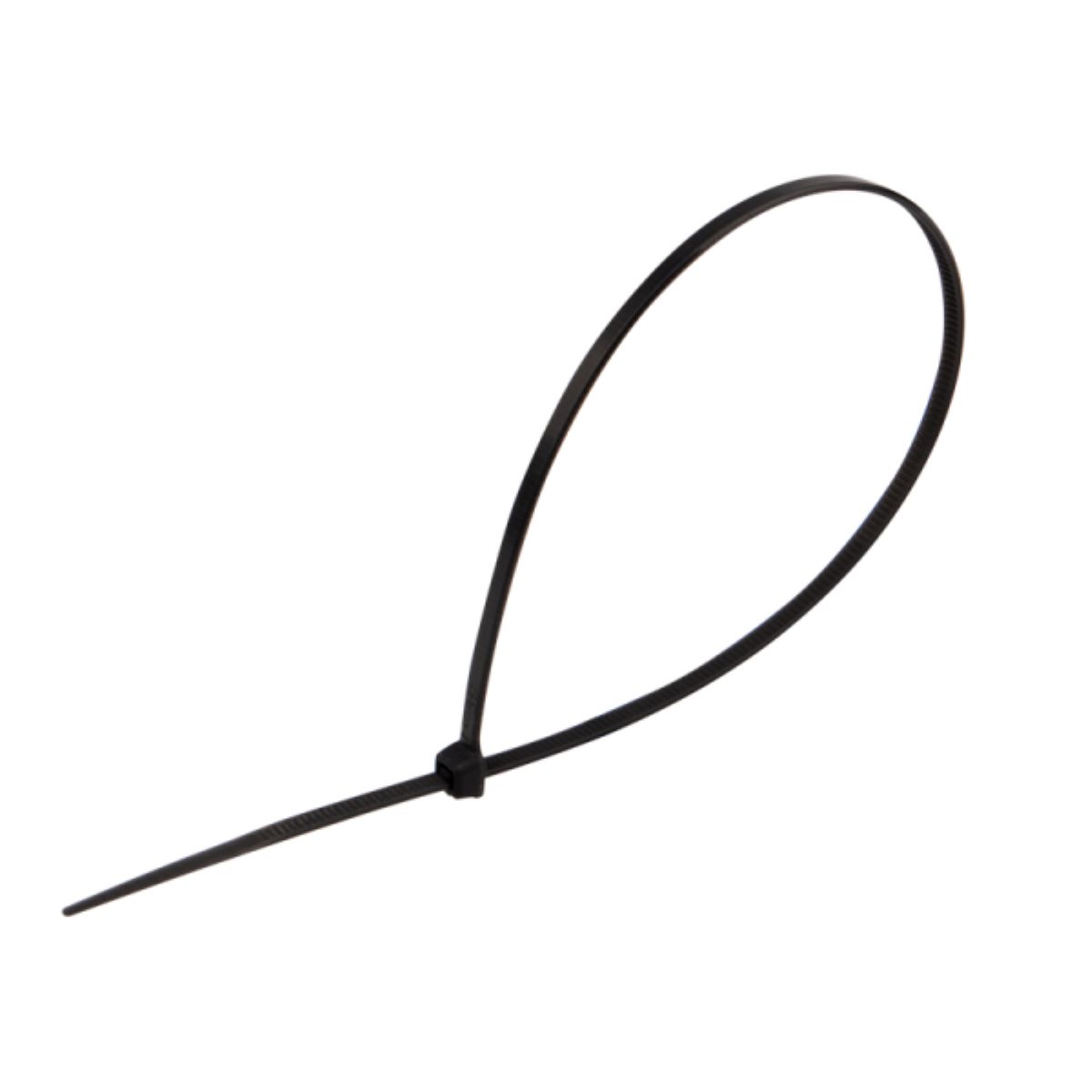 Хомут для провода 2.5x200мм черный Proconnect (100шт)