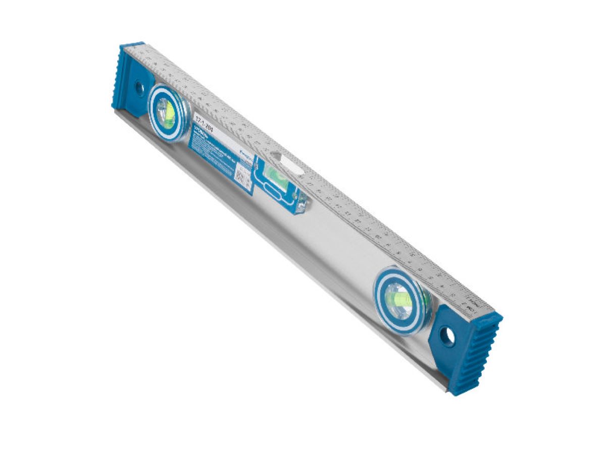 Уровень алюм. магнитный 3 глазка 400мм РемоКолор