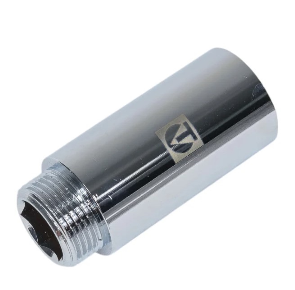 Удлинитель 3/4"- 60мм хром резьба в-н VALTEC