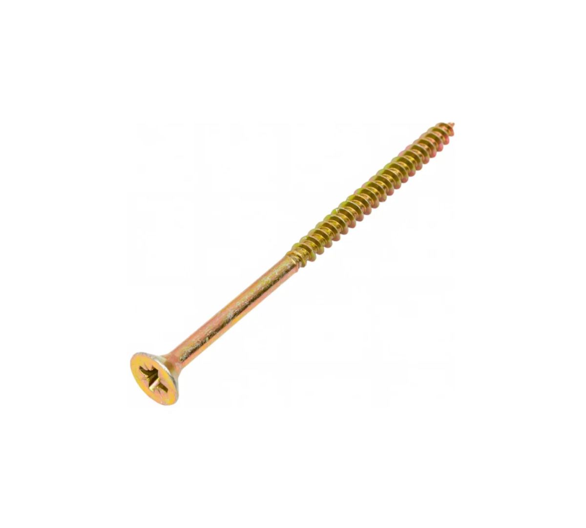 Шуруп желтый по дереву 6х120 мм