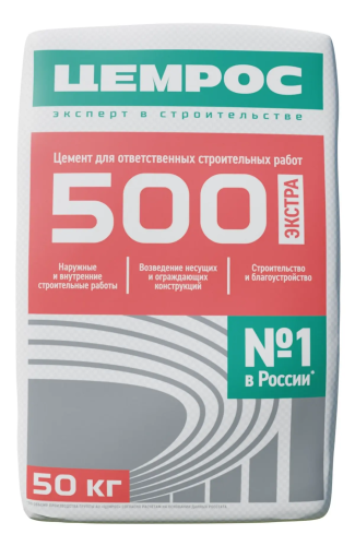 Цемент М-500 (50кг)