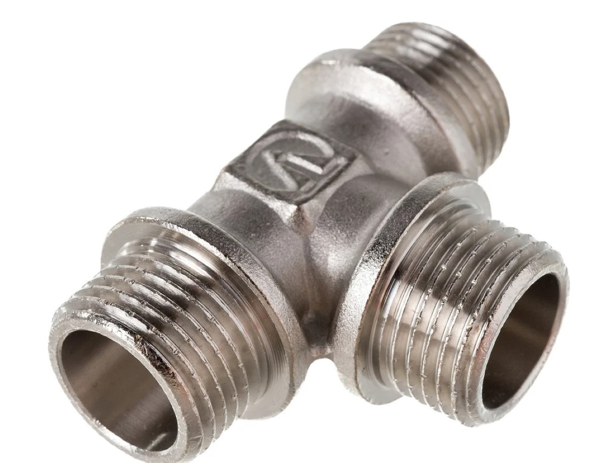 Тройник 1/2" резьба нар VALTEC