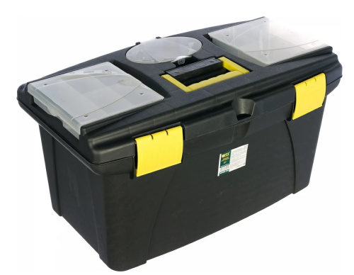 Ящик для инструмента пластиковый 22 (565х325х290мм) FIT
