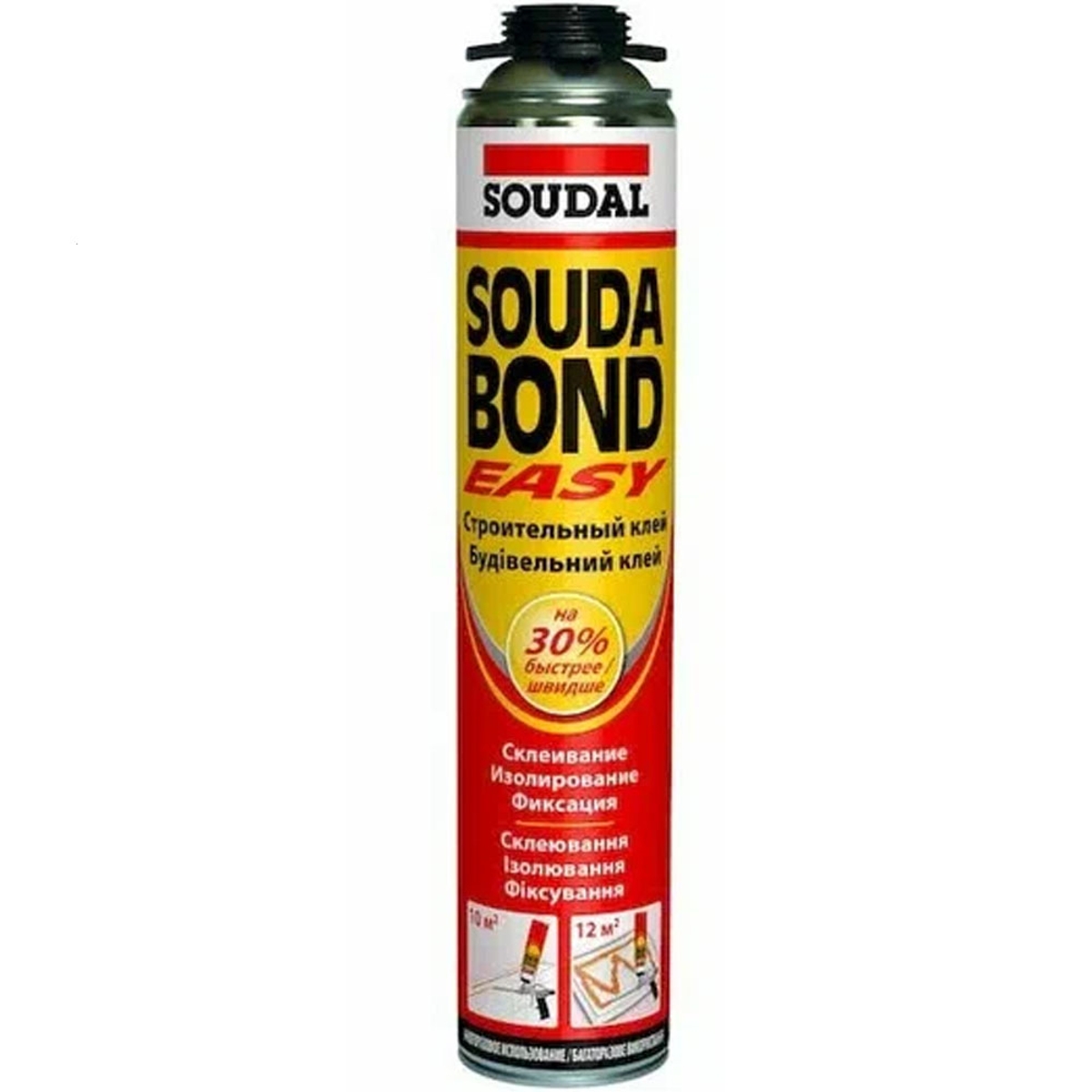 Клей-пена пистолетная SOUDAL Soudabond Easy 750мл (12)