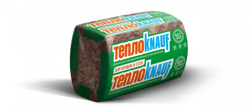 ТеплоКНАУФДля Кровли и стенTS036 Aquastatik50X610X1230мм,32п/пал,12м2 /пач 0,6м3/пач