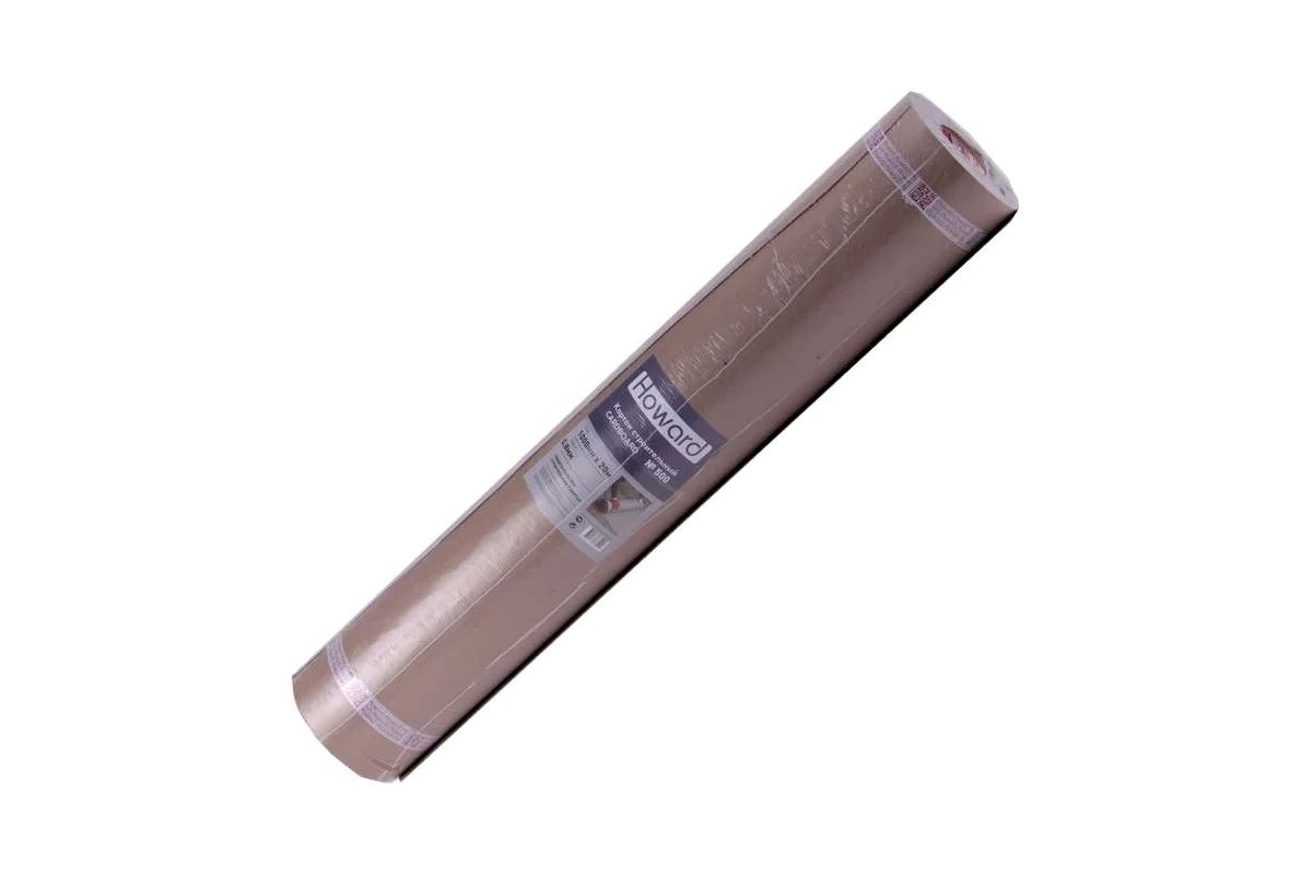 Картон №400 строительный укрывной 1000мм х 20м HOWARD