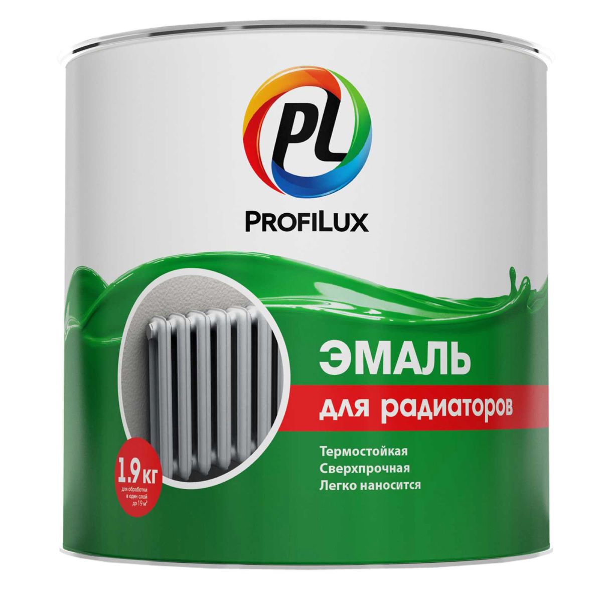 Эмаль для радиаторов Профилюкс 1,9 кг