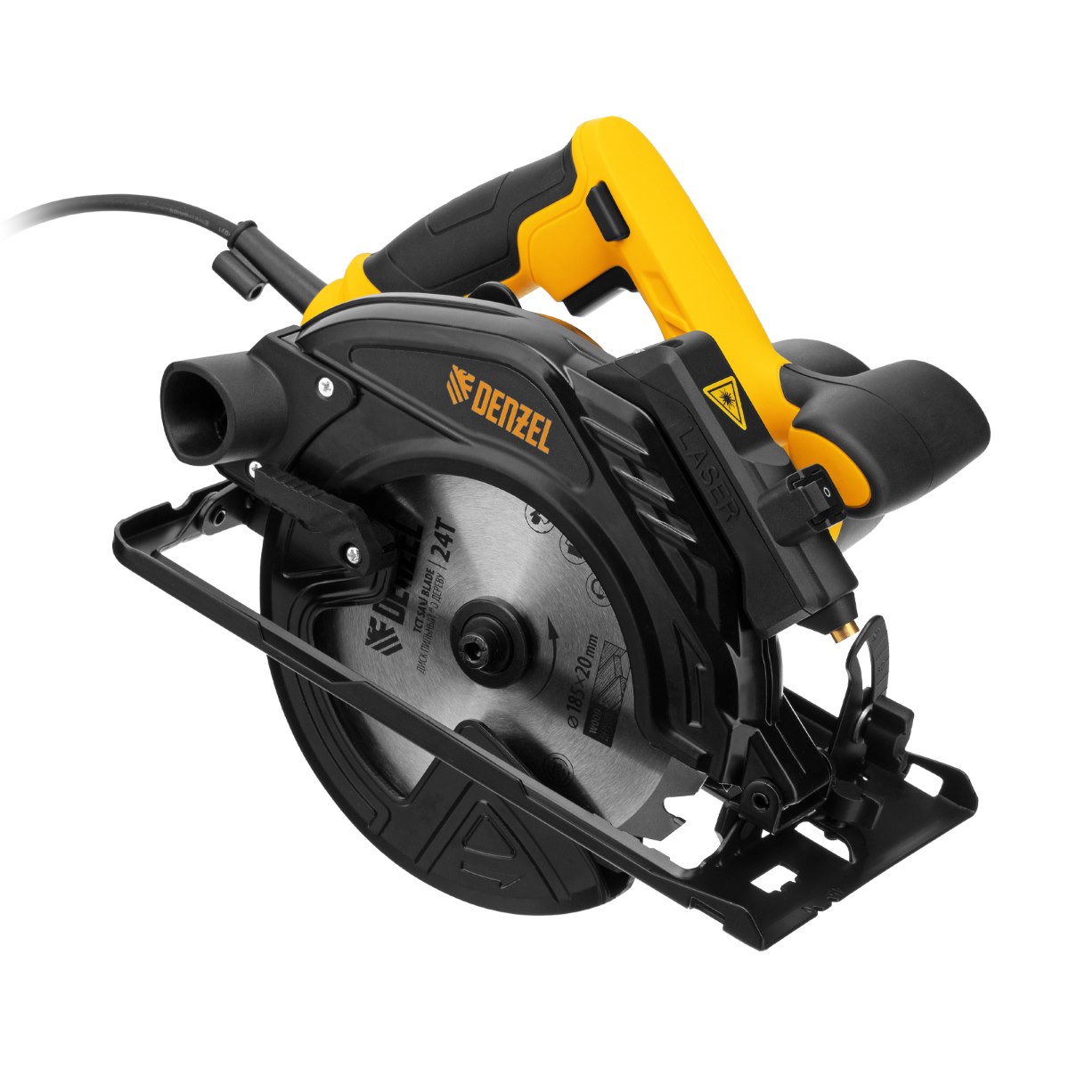 Пила циркулярная DENZEL 1400 Вт 185 мм (CSH-185)
