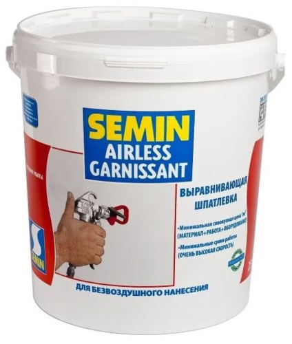 Шпаклевка выравнивающая SEMIN AIRLESS GARNISSANT 20кг