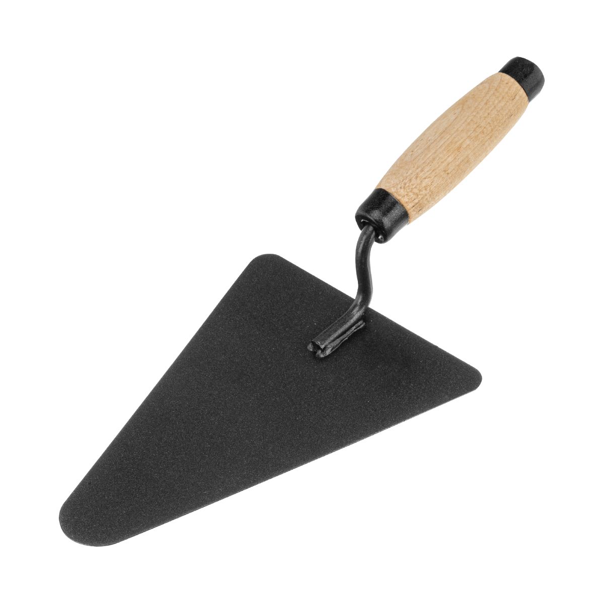 Кельма бетонщика треугольник 200мм, деревянная ручка