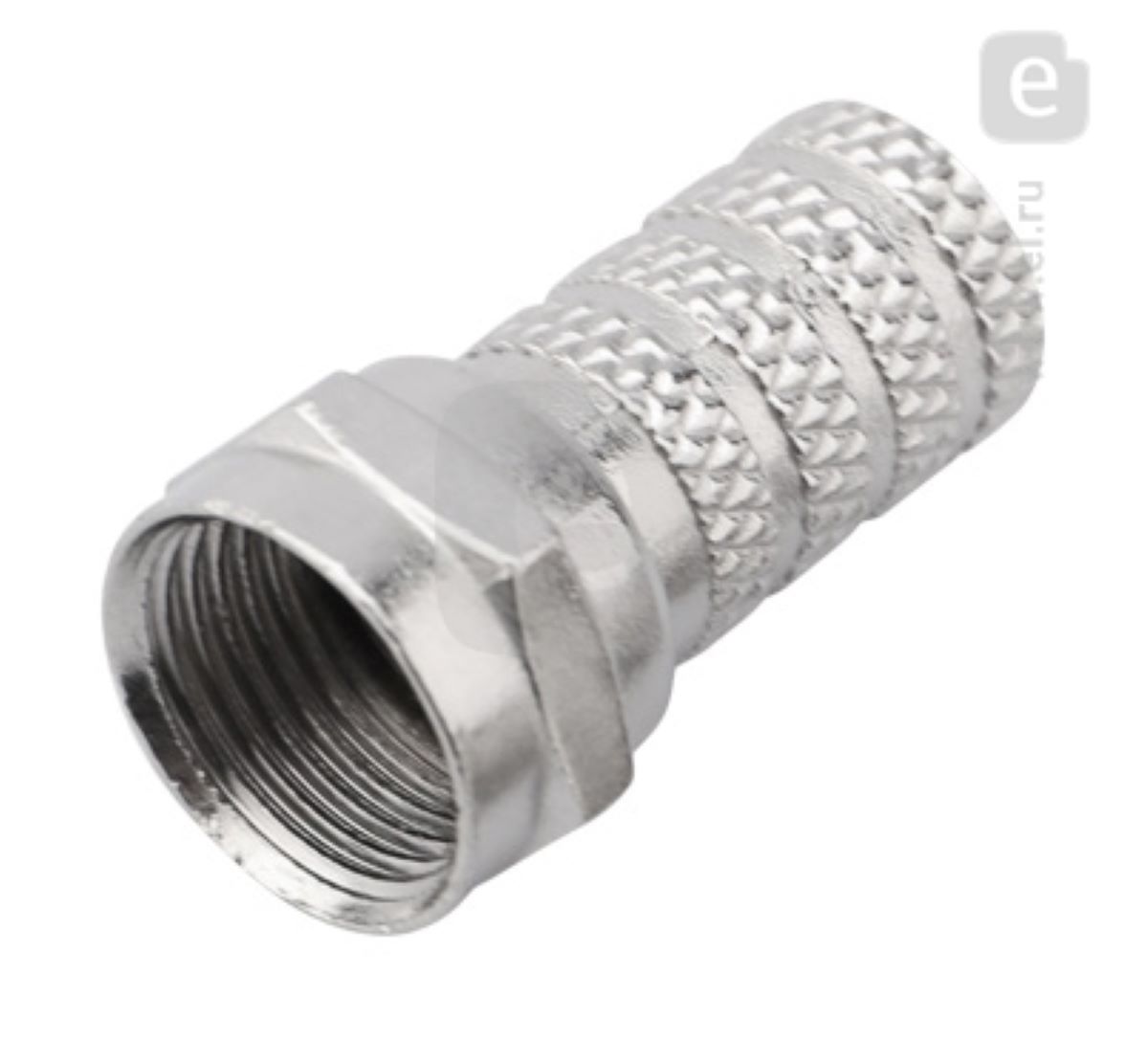 Разъем F-стандарт под кабель d6 (100) (гайка)